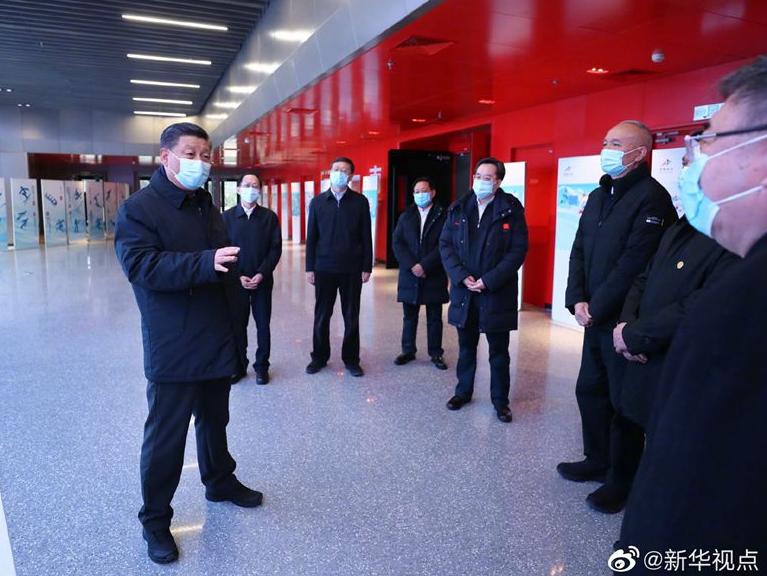 習(xí)近平考察北京冬奧會、冬殘奧會籌辦工作